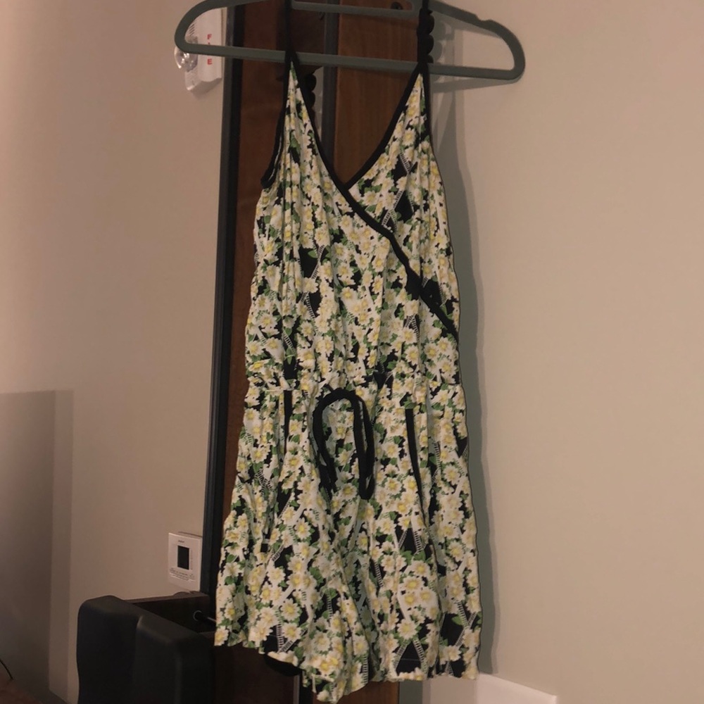 Daisy print romper by French Connection